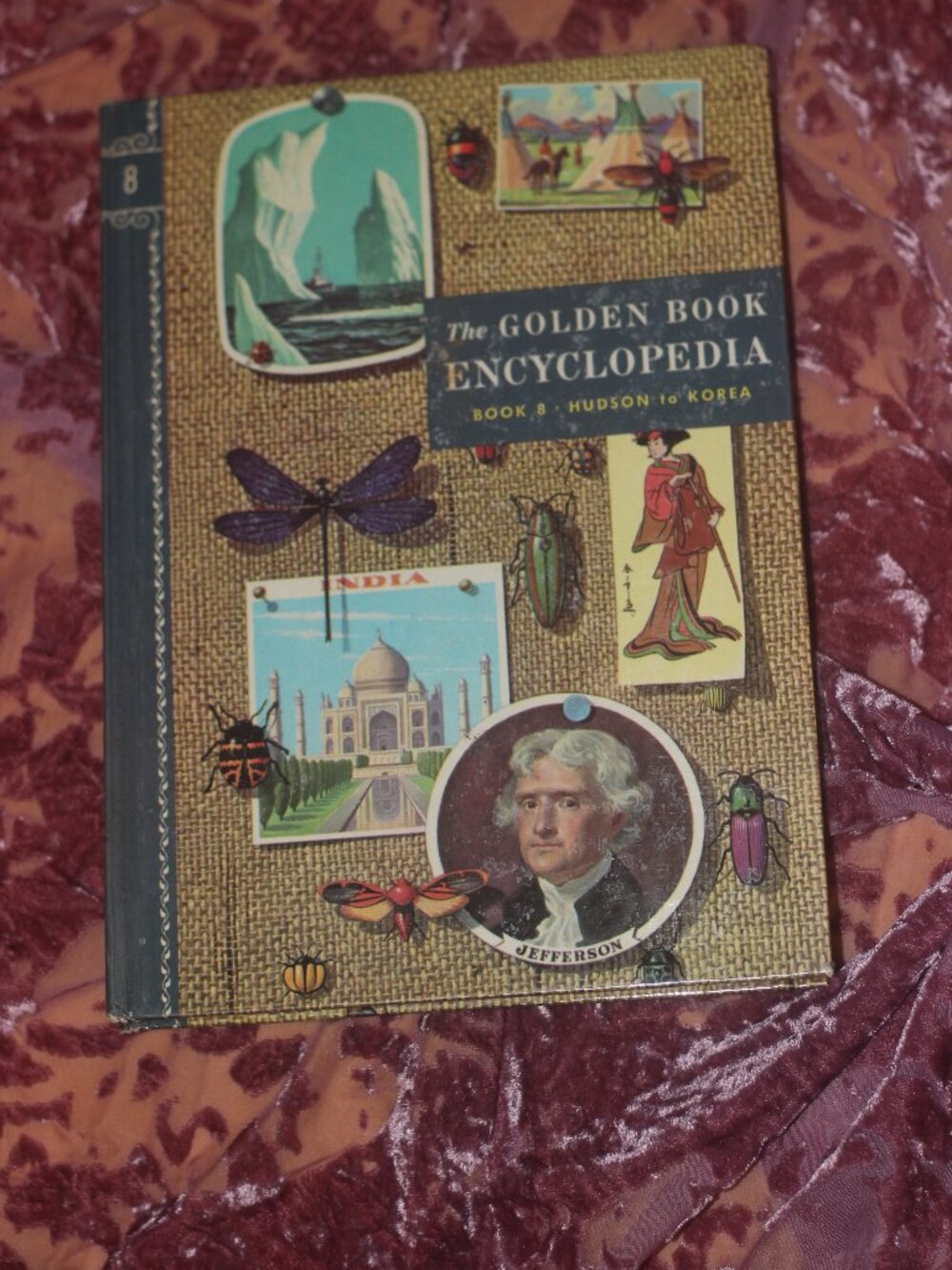 Little Golden Book Encyclopedia #8 published 1960